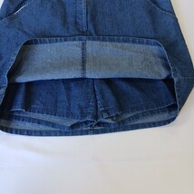 White Stag Stretch Women's Blue Mini Denim Skort Measured Waist 34" image 15