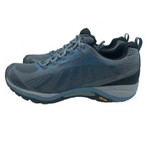 Merrell Siren Edge 3 Waterproof Hiking Shoes Rock Blue Low Womens 9.5 - $74.24