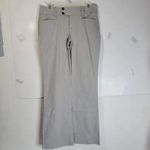 Womans Banana Republic &quot;The Sloan Fit&quot; Stretch Trouser Size 4 Silver Stripe - £17.09 GBP