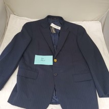 HICKEY FREEMAN 100% Wool Blue Striped Blazer Suit Jacket Sport Coat YB00... - $49.50