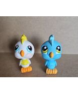 White And Blue COCKATOO #59 + 317 Authentic Littlest Pet Shop Hasbro LPS - $19.79