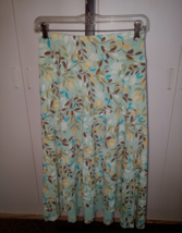 J. JILL LADIES 100% POLYESTER MID-CALF SKIRT-SHORTER IN FRONT-XS-BARELY ... - $6.79