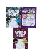Lot Of 3 Large Print Word-Finds Puzzle Books Word Search Kappa 443 PAPP ... - €8,68 EUR