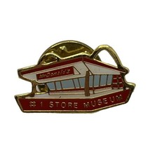 McDonald’s Store Museum Golden Arches Employee Crew Enamel Lapel Hat Pin - £9.53 GBP