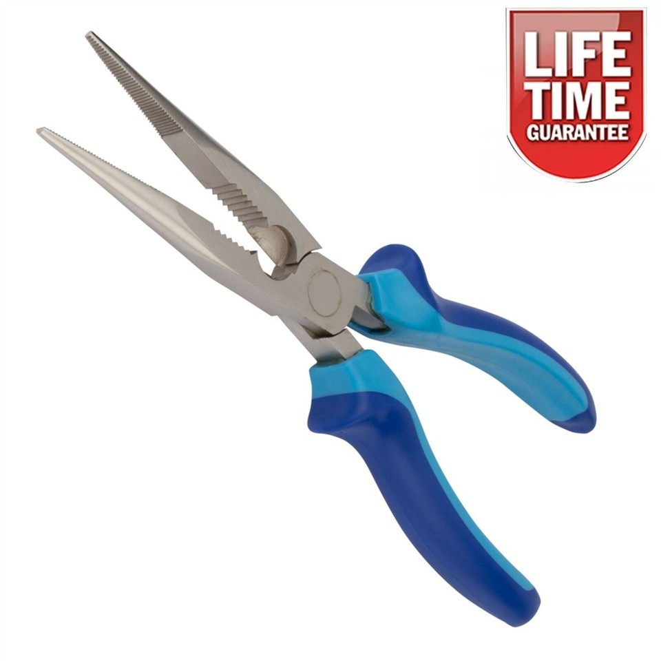 Professional  Long Nose Pliers Needle Pinch Snipe Nosed Wire Cutters Tool - $8.80