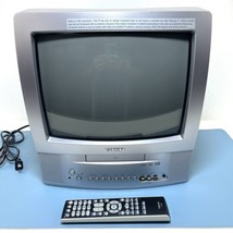 Toshiba MD13Q42 CRT 13&quot; TV DVD Combo Retro Video Gaming TV with Remote - £93.29 GBP