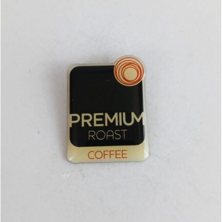 Premium Roast Coffee McDonalds Employee Lapel Hat Pin - $12.38