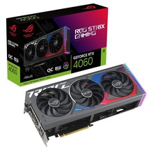 Asus Rog Nvidia Ge Force Rtx 4060 Oc Edition 8GB GDDR6 Graphic Card - £519.77 GBP