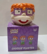 Rugrats Chuckie Nick Box Exclusive Nickelodeon 2018 Planter New Unused 4x3.5 - £16.28 GBP