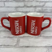 Nescafe Clasico Red Cup Mug Coffee Tea Collectible Gift 8oz - $24.99