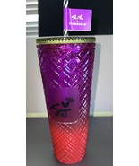 Starbucks Cold Tumbler Collab She x This 24oz Beautiful Colors Blk/Wht S... - $43.54
