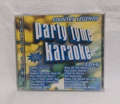Party Tyme Karaoke: Country Legends (NEW CD) - Sing Your Heart Out with Classics - £7.43 GBP