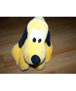 Walt Disney World Pluto Plush Dog Toy Sitting Position 10&quot; Medium Size A... - £14.94 GBP