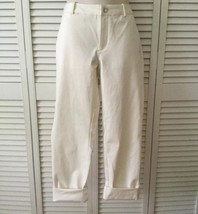NEW Ralph Lauren Golf Ivory Pant Roll Up Or Down Legs  (Size 6) - MSRP $145.00! - £55.91 GBP