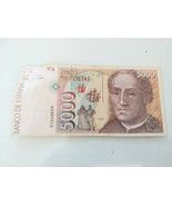 Billet de 5000 Pesetas cinco Mil 12 Octobre 1992 Cristobal Colon Serie S... - $937.99 MXN