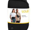 Lole Unisex Belt Bag,  7.5&quot; x 5&quot; x 2&quot; Black or Tan Crossbody Fanny Pack ... - $29.95