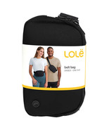 Lole Unisex Belt Bag,  7.5&quot; x 5&quot; x 2&quot; Black or Tan Crossbody Fanny Pack ... - $41.06 CAD