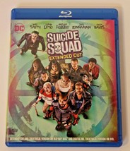 DC Comics Suicide Squad Extended Cut Blu-Ray DVD No Digital VGC Free Shipping - £7.98 GBP