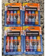 4x Elmer’s Color 'N Glitz  Glue Sticks 4 ct Assorted Colors New Sealed - $16.82