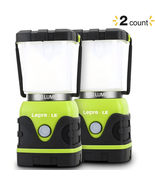2-Pack Camping Lanterns, 1000 Lumen Tent Lights Battery Powered, 4 Dimma... - $60.64
