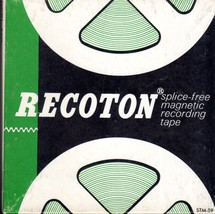 Recoton reel to reel Magnetic Recording Tape 5 roles - £10.97 GBP