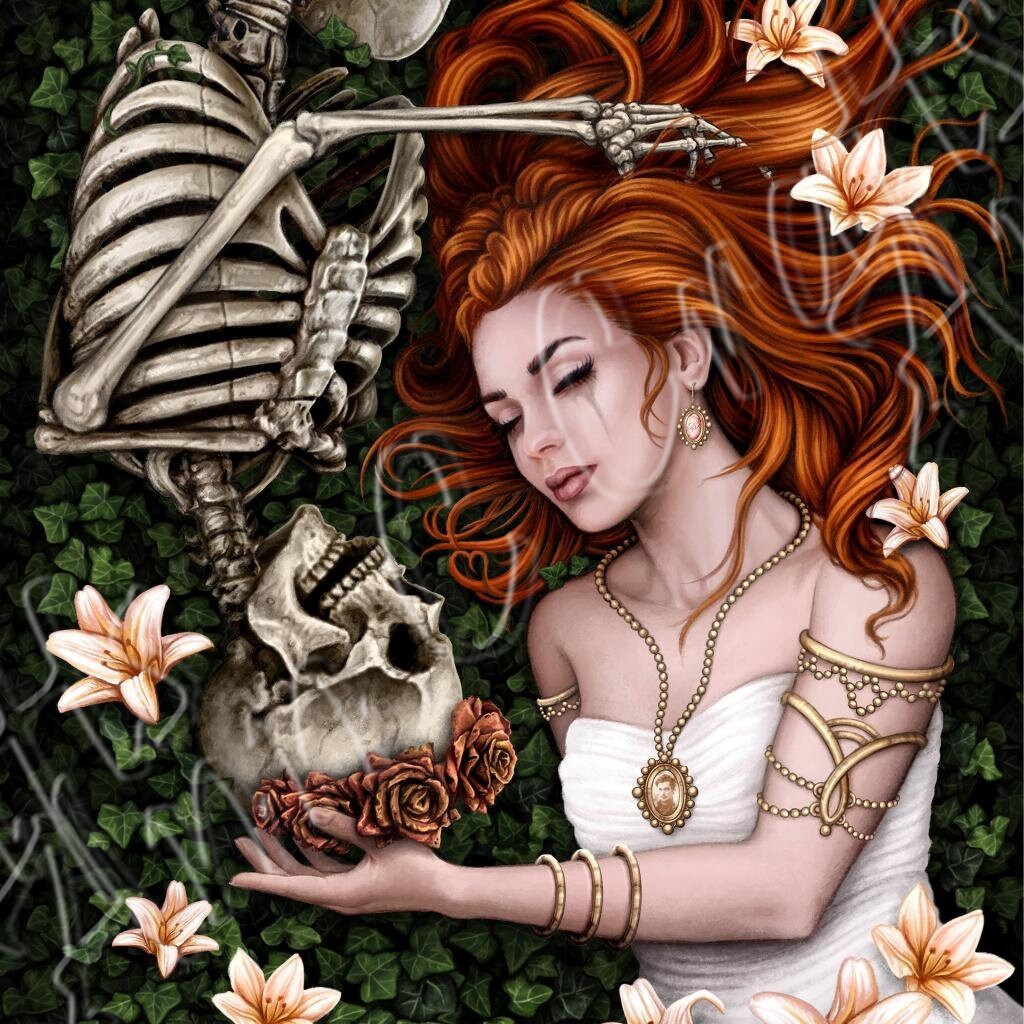 **&quot;Ethereal Elegance: Gothic Lost Love Digital Clip Art Collection&quot;** - $2.49
