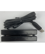 Magtek 21040110 Mini USB Swipe RDR MSR Track 1/2 KBE  / BLK / 6FT Cable VGC - $19.79