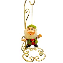 Disney Vintage Flocked Doc Christmas Ornament - £10.22 GBP