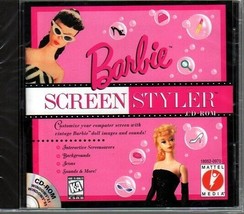Barbie Screen Styler (PC-CD 1997) for Windows- NEW Sealed JC - £3.88 GBP