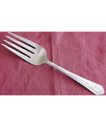 1935 International Silverplate Medium Cold Meat Fork Royal Saxony Patter... - £5.45 GBP