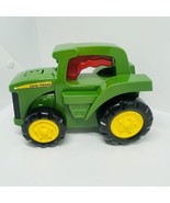 Learning Curve John Deere Green Flashlight Toy Light Sounds Pop Up Hood ... - $12.04