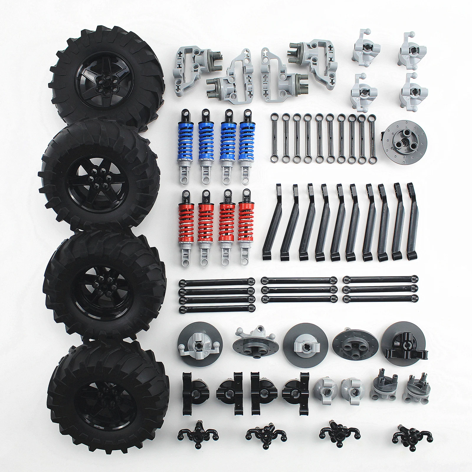 68 pcsTechnical Parts Car Suspension Accessories with Tire 107x44 Compatible - £42.07 GBP