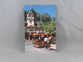 Vintage Postcard - Old Dobbin Horse Streetcar Disneyland Walt Disney Productions - £11.75 GBP