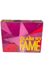 Vintage Claim To Fame Board Game 1990 Parker Brothers New Sealed Party F... - $21.43