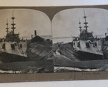 Vintage Ship In Dry Dock Stereoview Card - $4.94