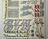 TEAM LOSI A-8316 GTX Sticker Sheet Decals LOSA8316 Vintage Rare - $36.99