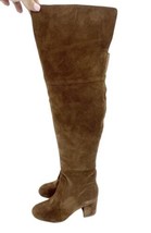 Via Spiga Finlay Boots Brown Suede Leather Over the Knee SZ 5 New  $495 SH14 - £161.56 GBP