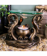 Ocean Kraken Giant Octopus Oil Warmer Or Wax Tart Burner Candle Holder S... - $48.88 CAD
