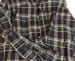 Saddlebrook Vintage Men’s Button Up Shirt Plaid XL Sh4 - £10.16 GBP