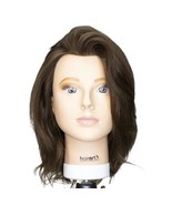 Cosmetology Practice Head with 14 Inch Hair,100 Human Hair, Professional  - $1,692.60 MXN