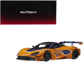 Mclaren 720S GT3 #03 Orange w Matt Black Top 1/18 Model Car Autoart - £133.39 GBP