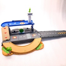 Matchbox Skybusters Super Sonic Airport Playset Runway Car Plane Track Set N7375 - £31.10 GBP
