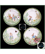NEW Pottery Barn Beatrix Potter Peter Rabbit Dinner Plates &amp; Salad Plates  - $325.99 CAD