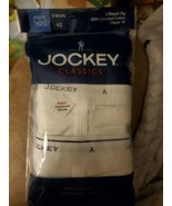 "NWT" Vintage Jockey Y-Front Fly Briefs.  Size 42.  3 Pack - B6 - $24.74