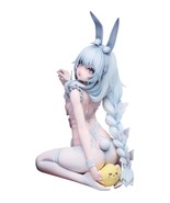 MNF Le Malin Bunny Girl Anime Figure – 13cm PVC Sitting Pose Collectible... - $25.00