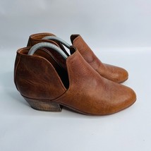 Teysha Tierrra Vaquera Leather Booties Boots Size 6 (36) - $98.99