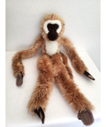Animal Alley Hanging Monkey Plush Stuffed Animal Tan Brown Shaggy - £17.52 GBP