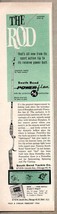 1960 Print Ad South Bend Power-Flex Fishing Rods Chicago,IL - £8.20 GBP