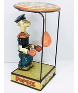 J Chein 1932 POPEYE Overhead Puncher Wind Up Tin Litho Toy w/ Key - $2,106.95