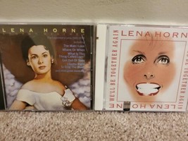 Lot of 2 Lena Horne CDs: Stormy Weather, We&#39;ll Be Together Again - $8.99